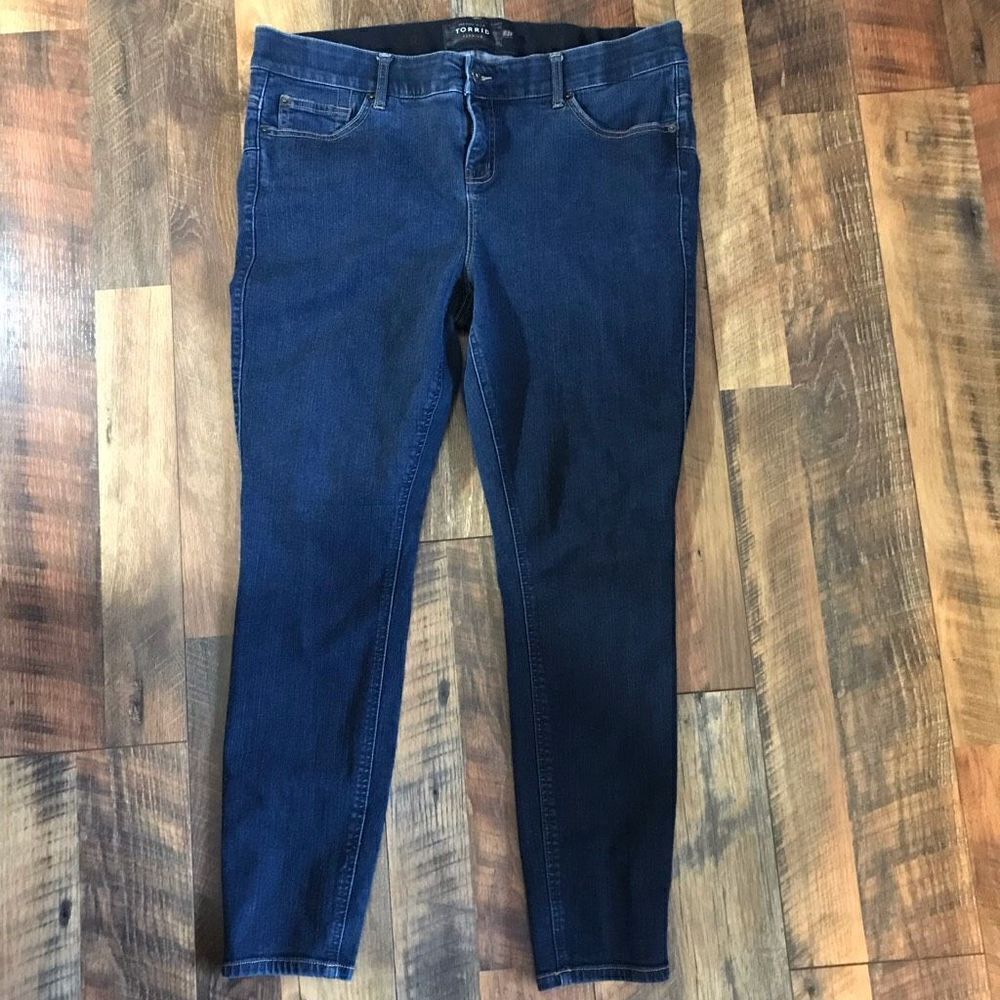 Torrid premium jeans plus size 18 Bombshell skinny denim jeans women’s